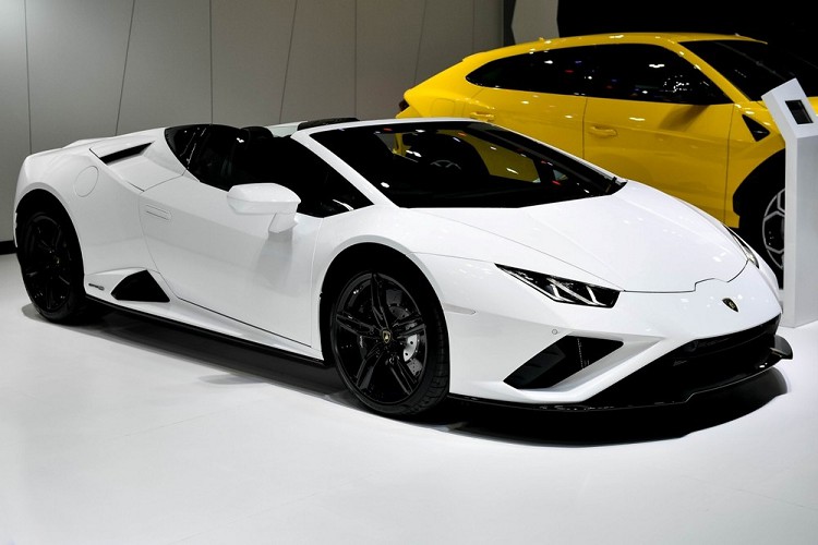 Dan xe Lamborghini gan 100 ty dong tai trien lam Bangkok 2020-Hinh-10