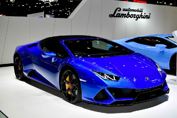 Dan xe Lamborghini gan 100 ty dong tai trien lam Bangkok 2020-Hinh-6