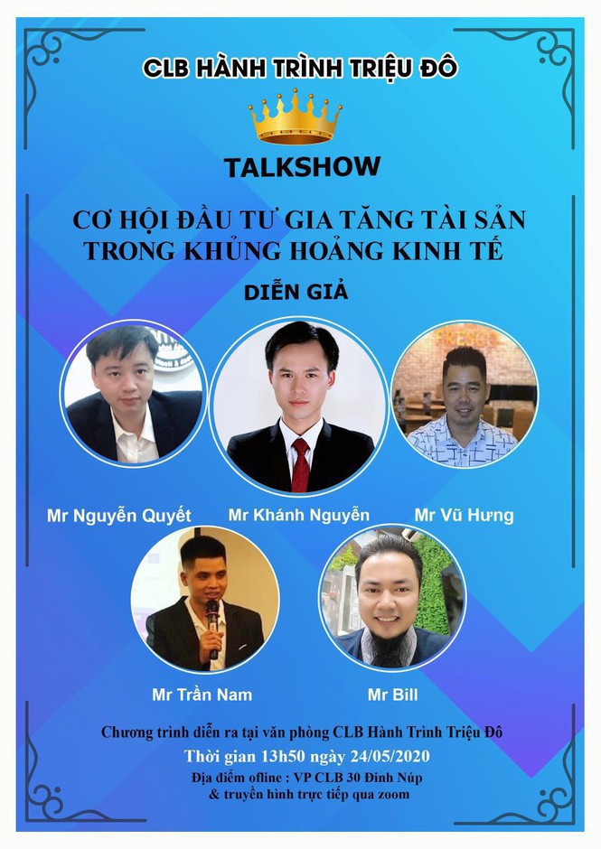 Ma trận gọi vốn đa cấp: Công an vào cuộc vụ CLB Hành trình triệu đô bị tố lừa đảo - Ảnh 1. Ma trận gọi vốn đa cấp: Công an vào cuộc vụ CLB Hành trình triệu đô bị tố lừa đảo - Ảnh 1.