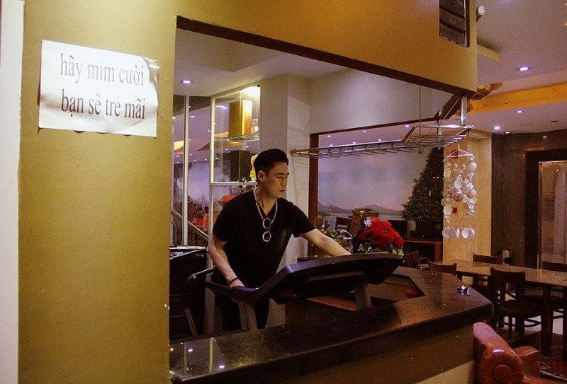 Khu tập gym. Ảnh: NSCC