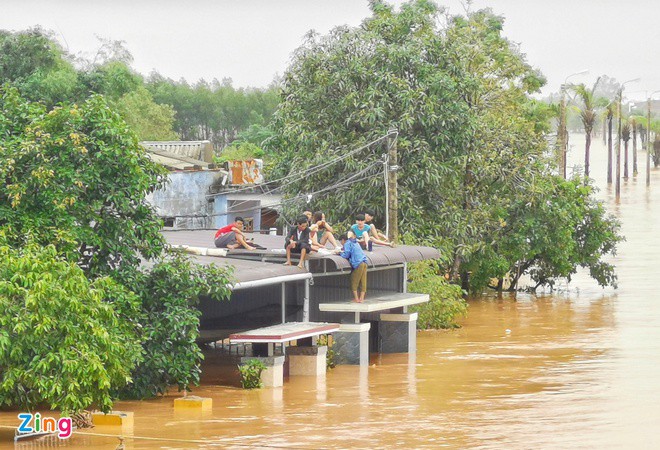 mua lu lich su o Quang Tri anh 1