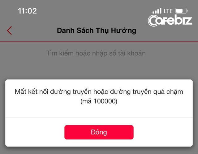 Internet banking của Techcombank lại gặp sự cố, hotline không thể liên lạc? - Ảnh 1. Internet banking của Techcombank lại gặp sự cố, hotline không thể liên lạc? - Ảnh 1.