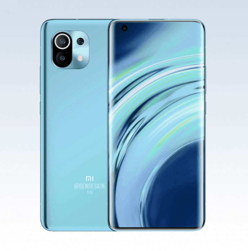 Xiaomi Mi 11 lộ thiết kế, mặt trước ấn tượng, mặt sau thất vọng - Ảnh 2. Xiaomi Mi 11 lộ thiết kế, mặt trước ấn tượng, mặt sau thất vọng - Ảnh 2.