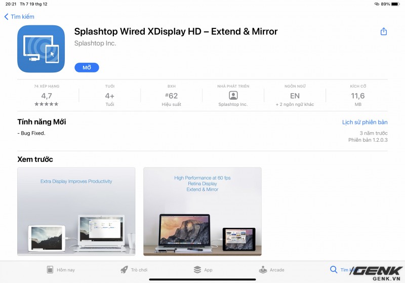 Cách dùng iPad làm màn hình phụ cho máy tính Windows và máy Mac - Ảnh 2. Cách dùng iPad làm màn hình phụ cho máy tính Windows và máy Mac - Ảnh 2.
