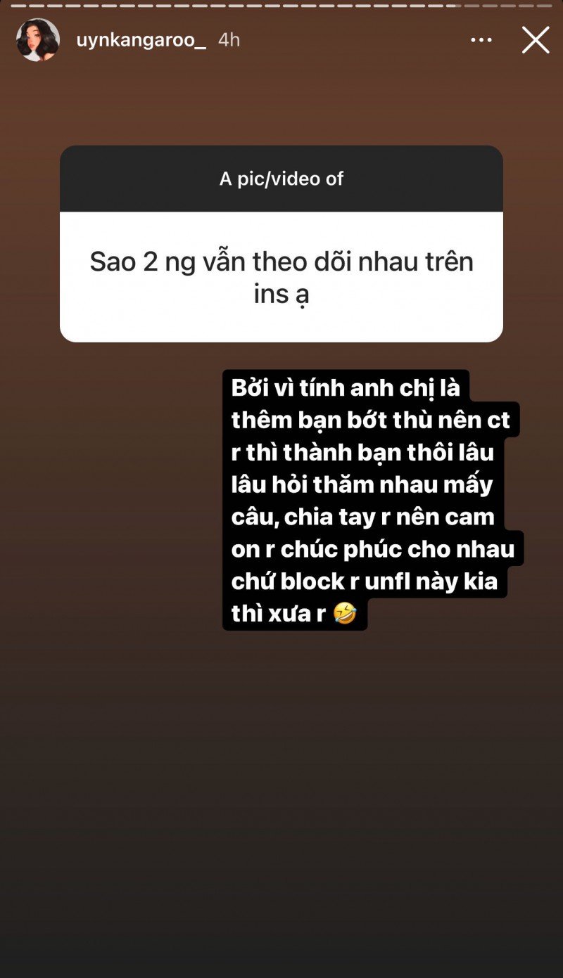 Chia tay ồn ào vì nghi có Tuesday nhưng cặp đôi làm vlog trên ô tô vẫn follow nhau vì lý do bất ngờ - Ảnh 2. Chia tay ồn ào vì nghi có Tuesday nhưng cặp đôi làm vlog trên ô tô vẫn follow nhau vì lý do bất ngờ - Ảnh 2.