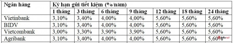 Đầu năm 2021, lãi suất ngân hàng nào cao nhất? - Ảnh 1.