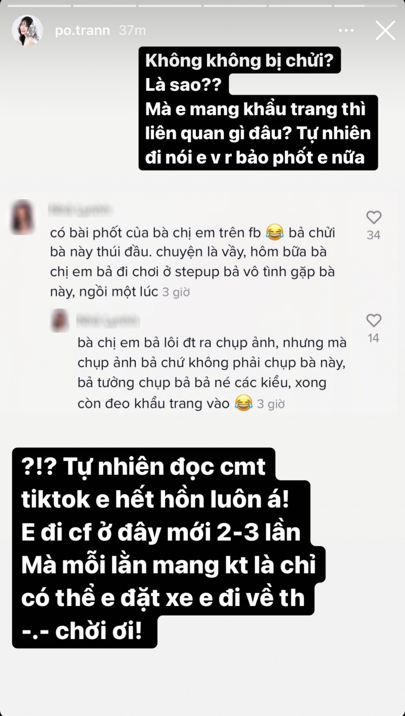 Đeo khẩu trang cũng bị phốt kiêu chảnh, hot girl bắp cần bơ than trời: Không dưng ăn chửi là sao??? - Ảnh 2. Đeo khẩu trang cũng bị phốt kiêu chảnh, hot girl bắp cần bơ than trời: Không dưng ăn chửi là sao??? - Ảnh 2.
