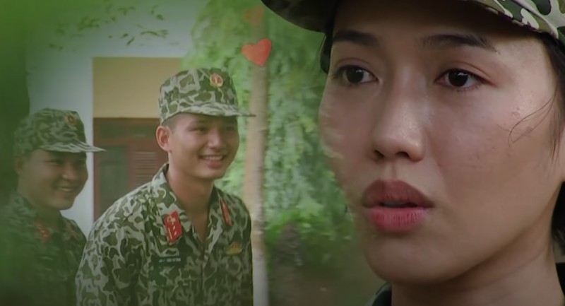 Phản ứng của loạt gái xinh Sao Nhập Ngũ khi thấy trai đẹp, có người mới liền nới Mũi trưởng qua một bên? - Ảnh 4. Phản ứng của loạt gái xinh Sao Nhập Ngũ khi thấy trai đẹp, có người mới liền nới Mũi trưởng qua một bên? - Ảnh 4.