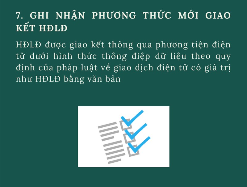 10 điểm mới về hợp đồng lao động trong Bộ luật Lao động - ảnh 7