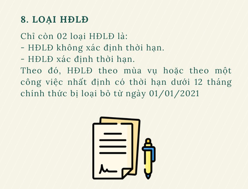 10 điểm mới về hợp đồng lao động trong Bộ luật Lao động - ảnh 8