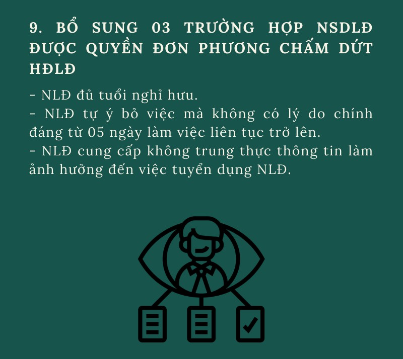 10 điểm mới về hợp đồng lao động trong Bộ luật Lao động - ảnh 9