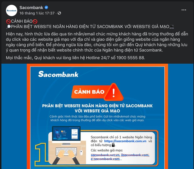 Cảnh báo: Sau các trang web bán vé máy bay, đến lượt website ngân hàng giả xuất hiện tràn lan, thủ đoạn lừa đảo cực kỳ tinh vi - Ảnh 4.