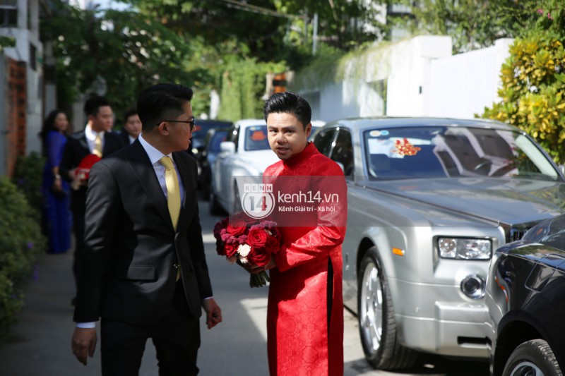 Trực tiếp đám cưới Phan Thành - Primmy Trương: Cô dâu chiếm spotlight với áo dài đỏ, nhẫn kim cương to đùng trên tay nhìn là nể ngay - Ảnh 28.