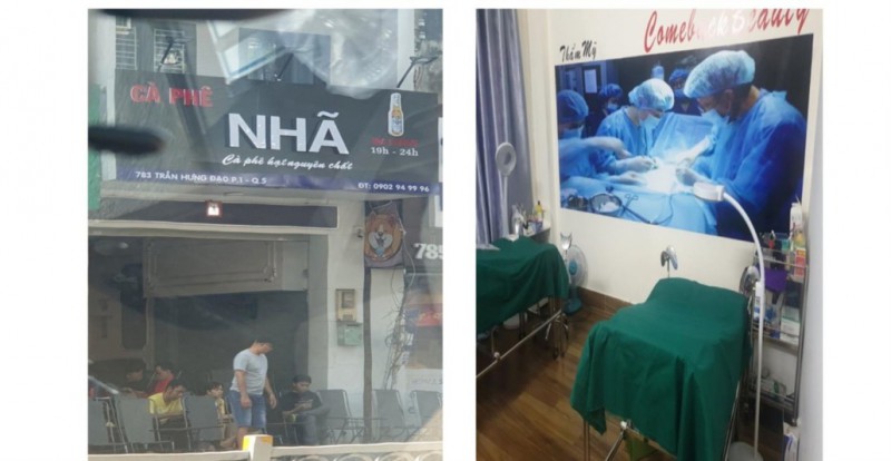 TP.HCM: Phát hiện thêm một cơ sở phẫu thuật thẩm mỹ trá hình trên địa bàn quận 5 - Ảnh 1. TP.HCM: Phát hiện thêm một cơ sở phẫu thuật thẩm mỹ trá hình trên địa bàn quận 5 - Ảnh 1.