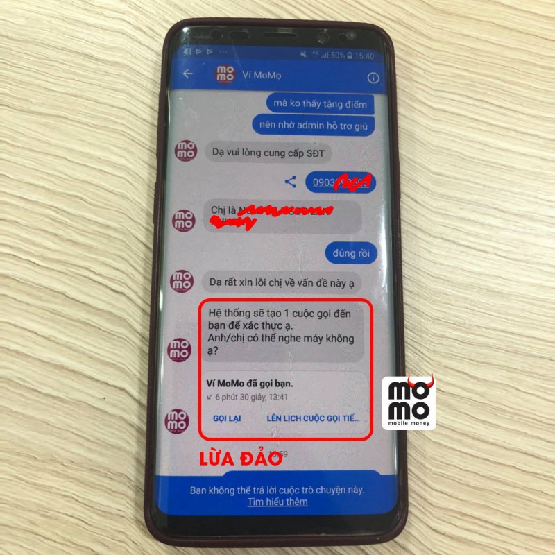 Bị lừa tiền vì cung cấp thông tin đăng nhập MoMo - Ảnh 1. Bị lừa tiền vì cung cấp thông tin đăng nhập MoMo - Ảnh 1.