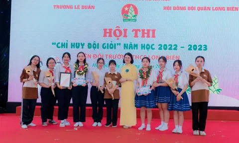 Hội thi “Chỉ huy Đội giỏi” Liên đội trường THCS Long Biên năm học 2022 - 2023