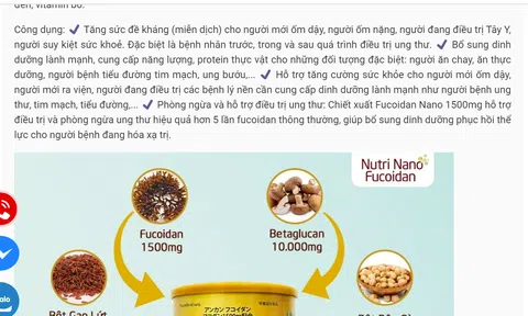 Hà Ngọc Châu Pharma có đang dùng 'chiêu trò' để thổi phồng chất lượng sản phẩm?