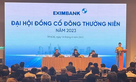 Eximbank: Âm dòng tiền, tổng tài sản giảm 1.372 tỷ đồng