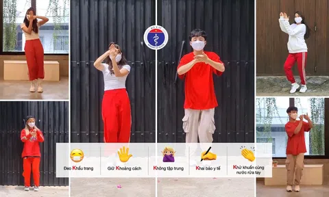 Ra mắt “Vũ điệu 5K” đẩy lùi dịch Covid-19